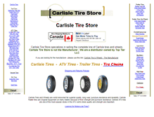 Tablet Screenshot of carlisletirestore.com